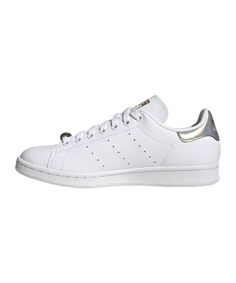 adidas stan smith weiss silber|Silver .